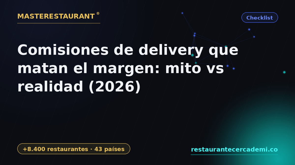 Delivery Commissions That Kill Restaurant Margins: Myth vs Reality (2026) — Masterestaurant