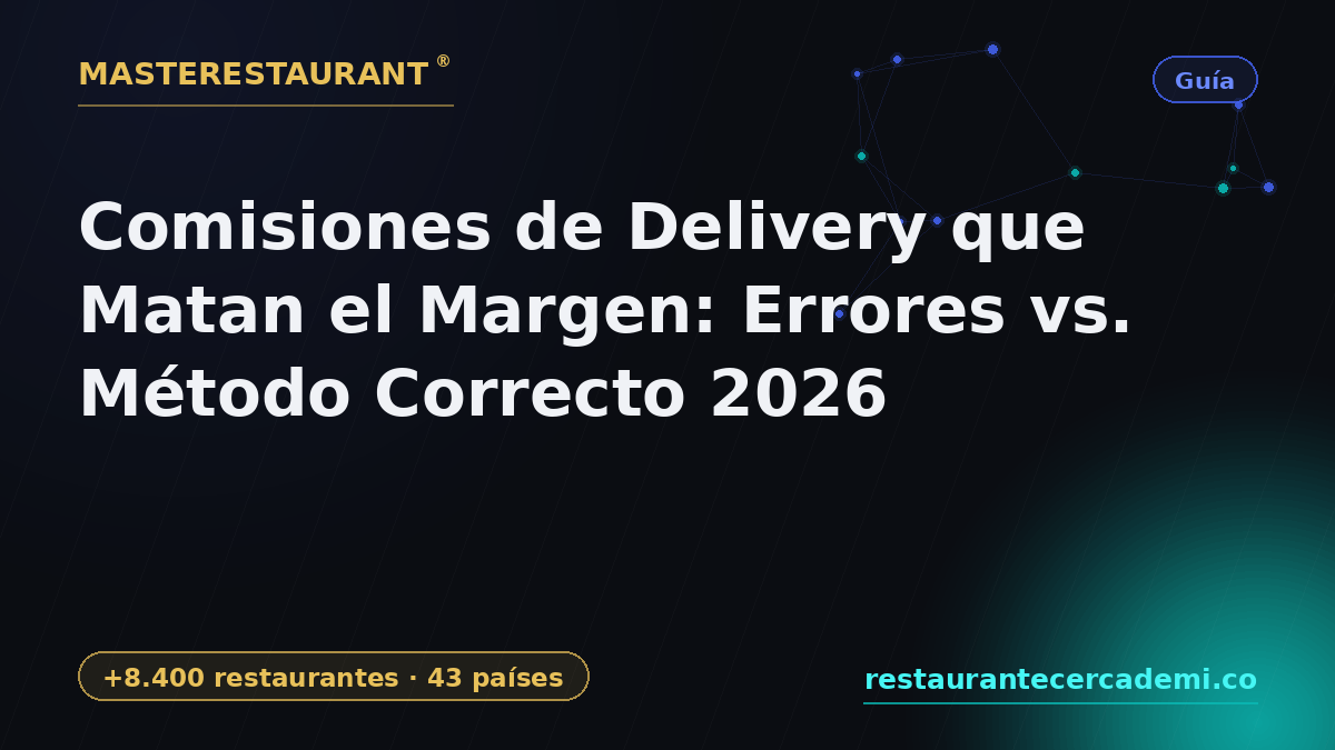 Delivery Commissions That Kill Your Margin: Mistakes vs. the Right Method 2026 — Masterestaurant