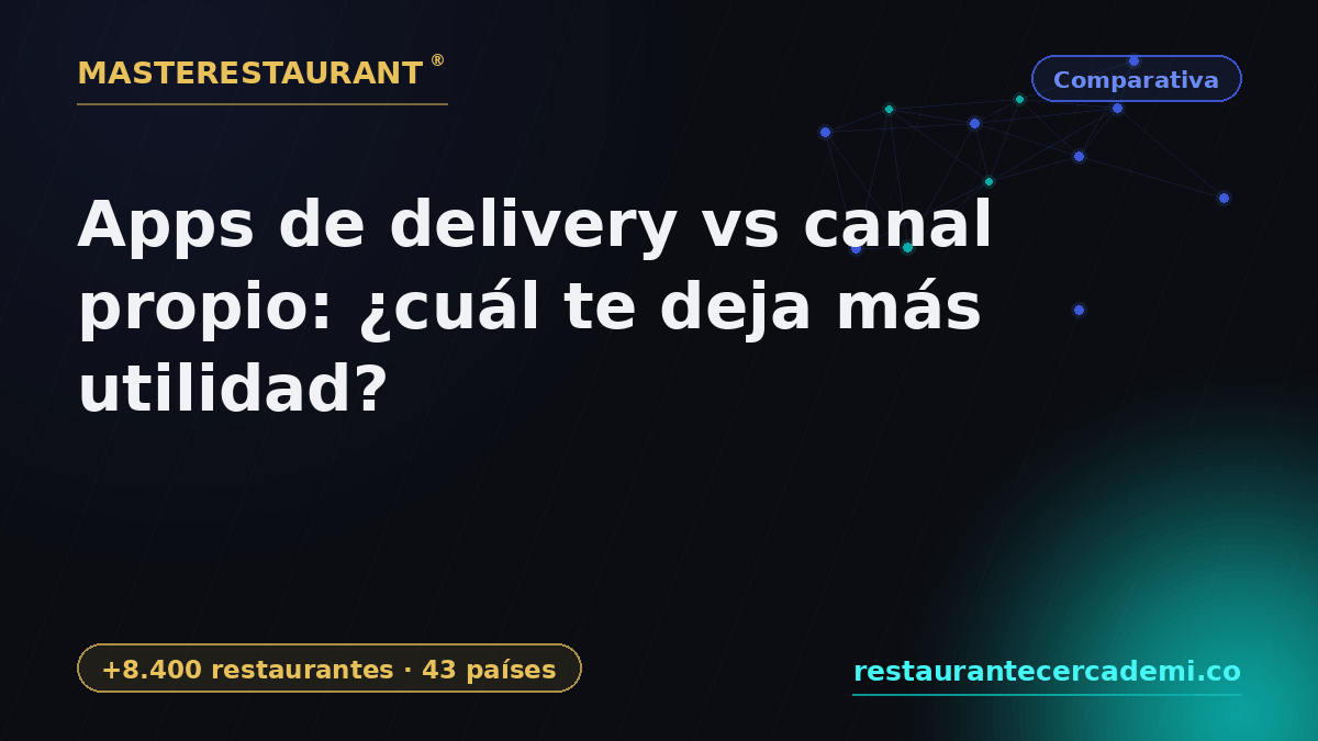 Delivery apps vs your own channel: which keeps more profit — Masterestaurant