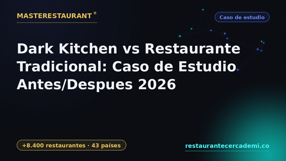 Dark Kitchen vs Traditional Restaurant: Before/After Case Study 2026 — Masterestaurant