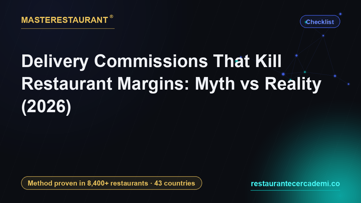 Delivery Commissions That Kill Restaurant Margins: Myth vs Reality (2026) — Masterestaurant