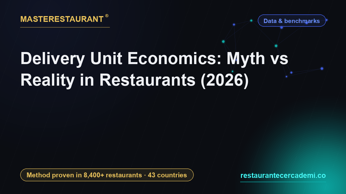 Delivery unit economics in restaurants: myth vs reality (2026) — Masterestaurant