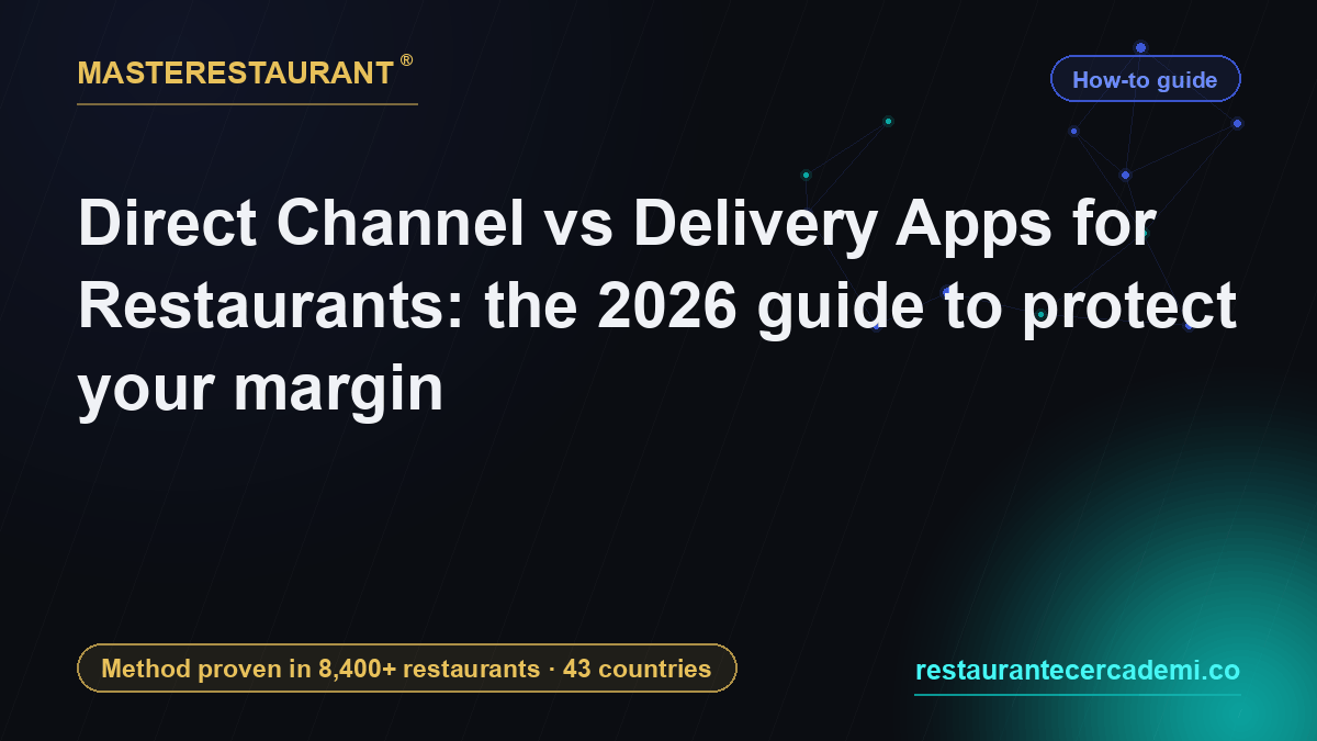 Direct Channel vs Delivery Apps for Restaurants: the 2026 guide — Masterestaurant