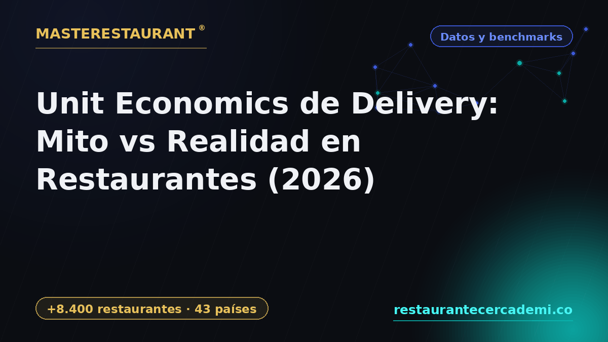 Delivery unit economics in restaurants: myth vs reality (2026) — Masterestaurant