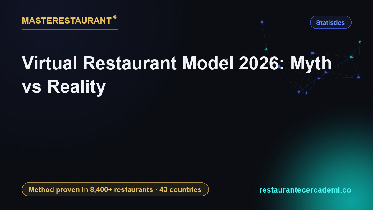 Virtual Restaurant Model 2026: Myth vs Reality — Masterestaurant